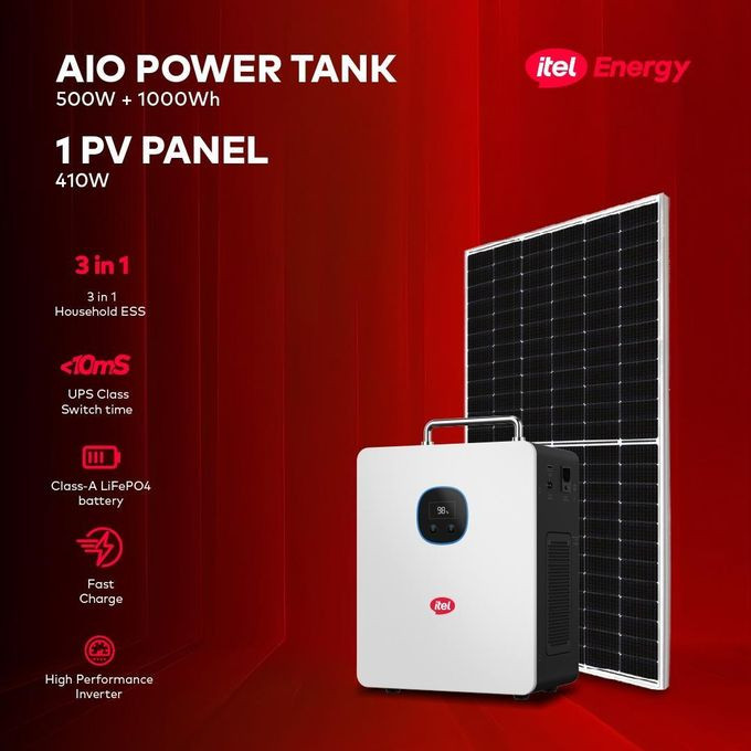 wholesale itel 500W Solar Generator 1000Wh Lithium Battery IESS-05K10N Power Tank